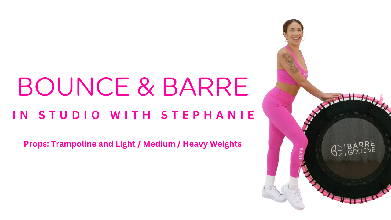 Barre groove on demand hotsell